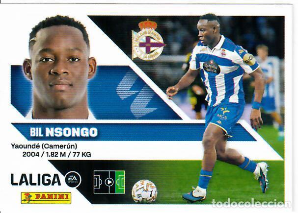 Cromos de f&uacute;tbol: CROMO PANINI LIGA 26 27 - N&ordm; 20 - NSONGO - DEPORTIVO DE LA CORU&Ntilde;A