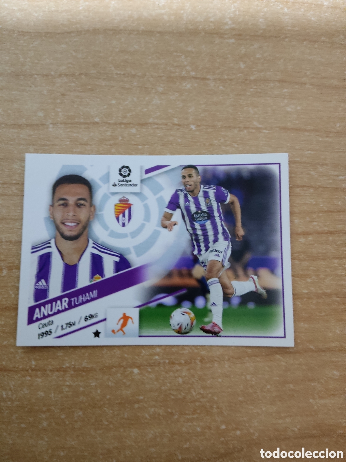 Football Stickers: 12 ANUAR REAL VALLADOLID LIGA ESTE 2022 2023