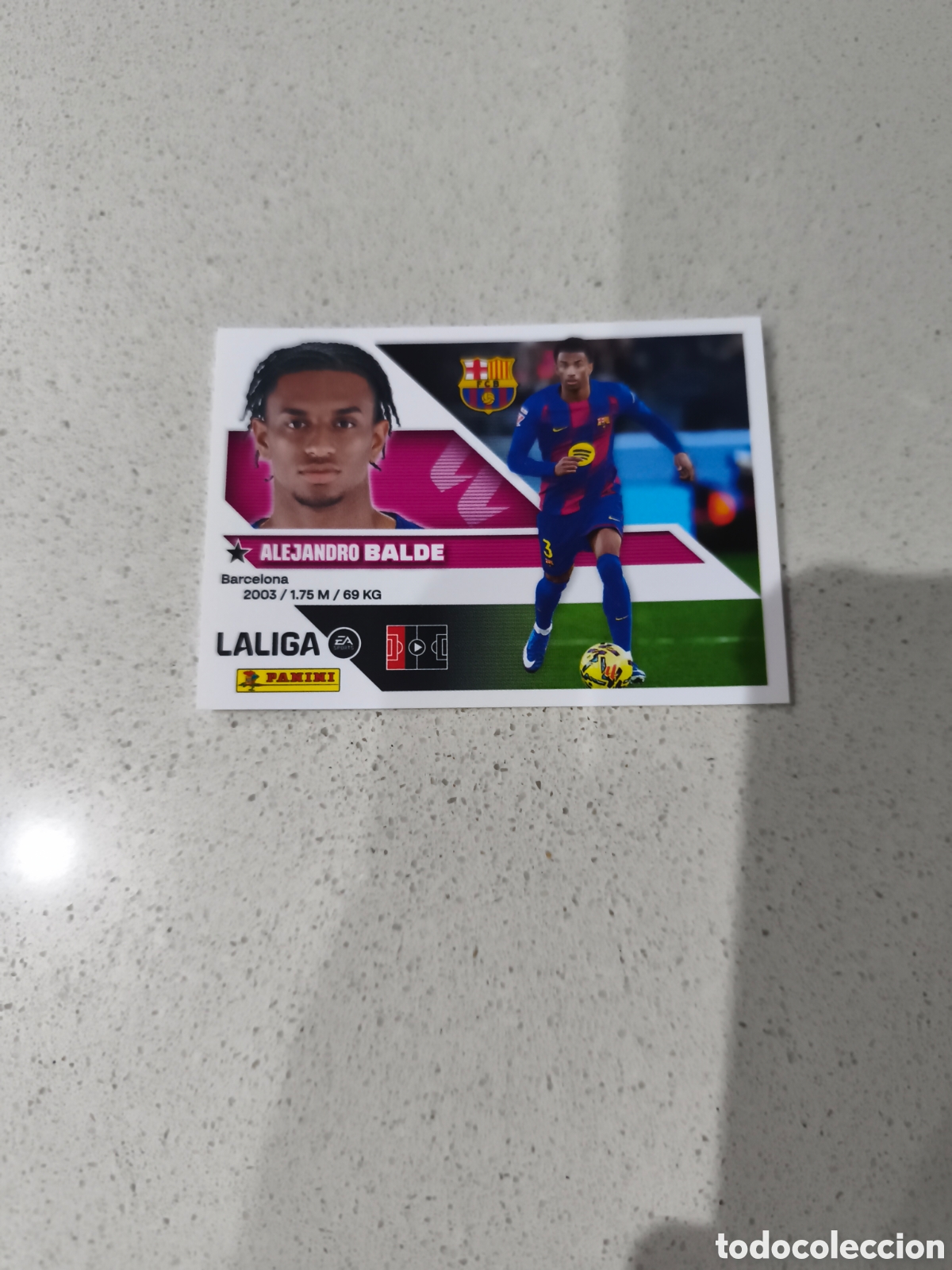 Football Stickers: CROMO N&Uacute;MERO 10 BALDE FC BARCELONA. LIGA ESTE 26/27. PANINI.