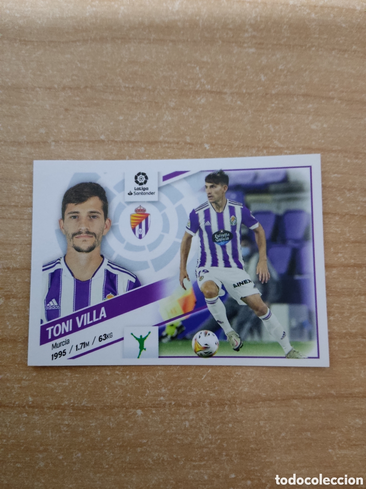Figurine di Calcio: 17 TONI VILLA REAL VALLADOLID LIGA ESTE 2022 2023