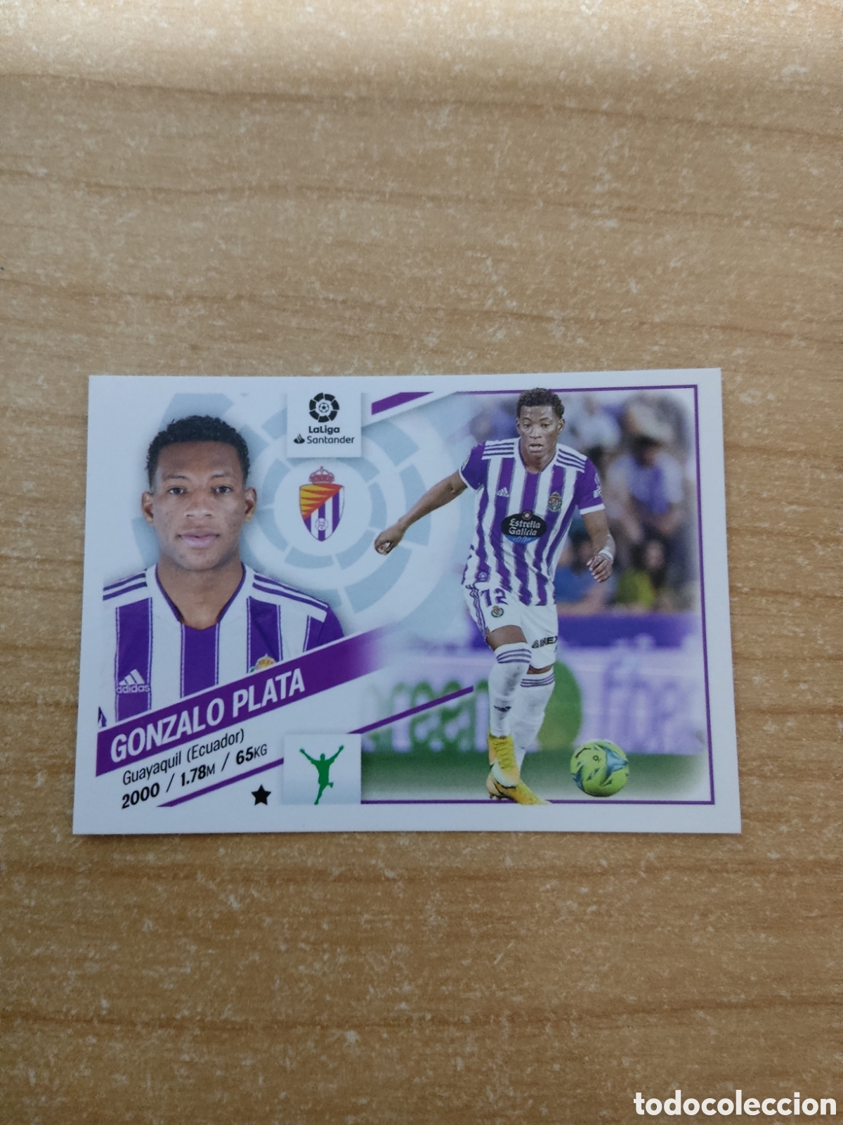 Figurine di Calcio: 19 GONZALO PLATA REAL VALLADOLID LIGA ESTE 2022 2023