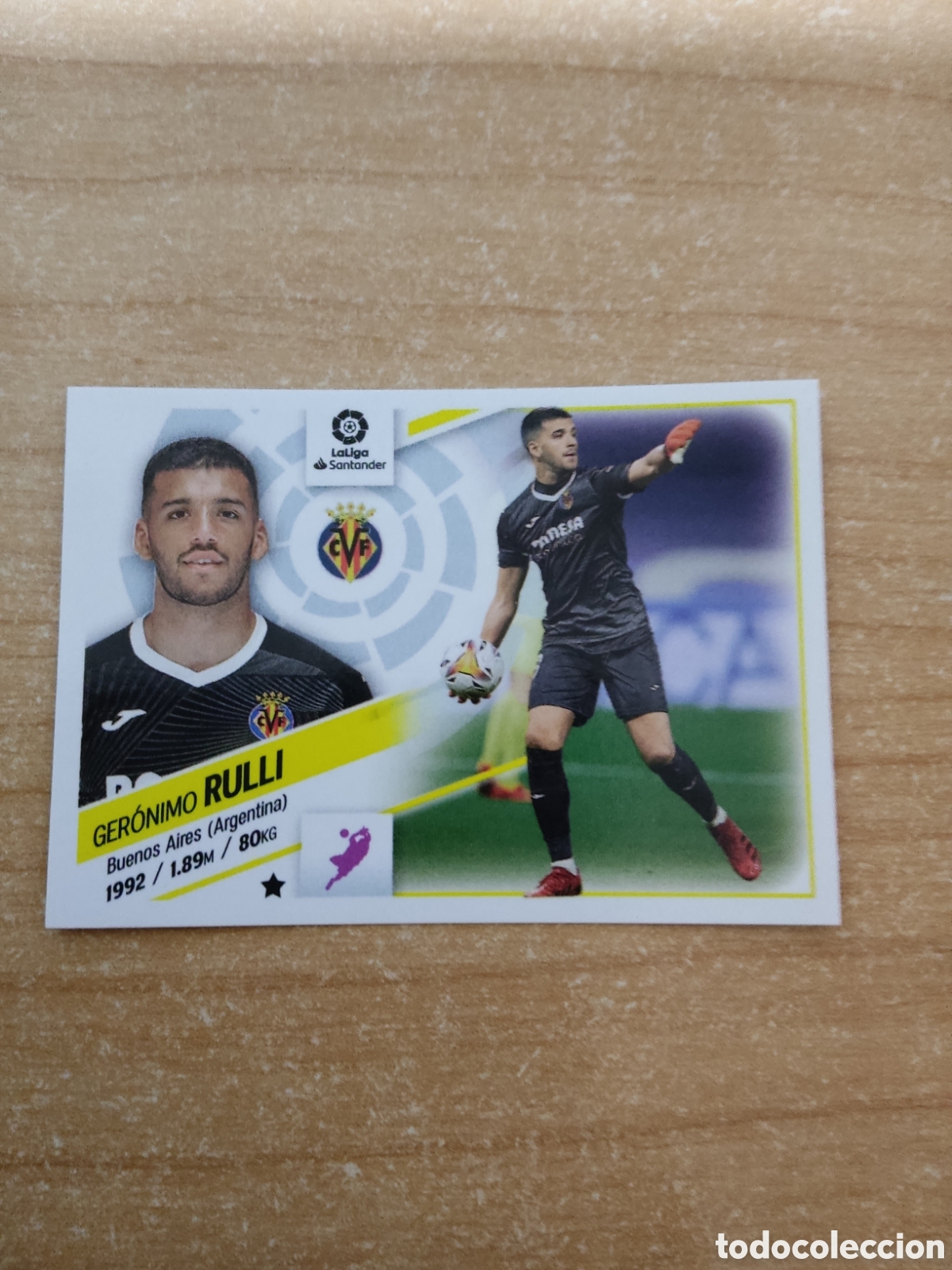 Cromos de f&uacute;tbol: 3 RULLI VILLARREAL LIGA ESTE 2022 2023