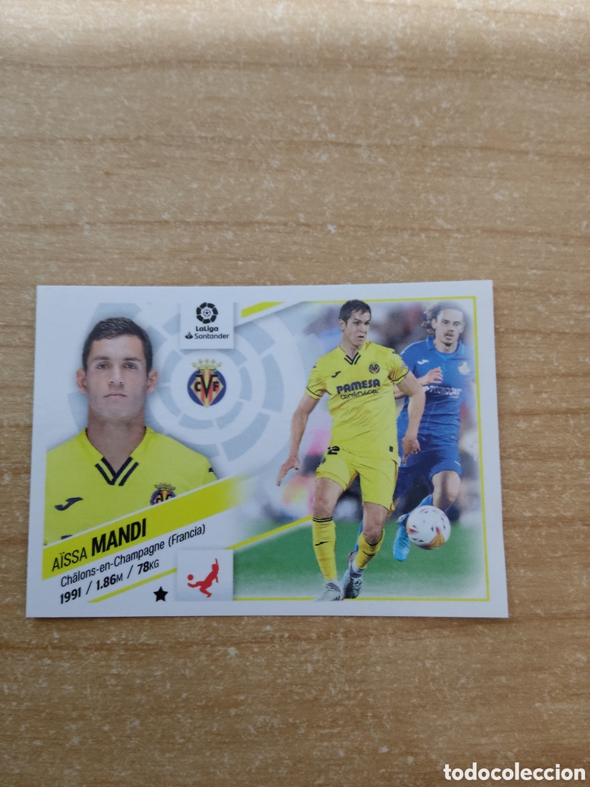 Cromos de Futebol: 6 AISSA MANDI VILLARREAL LIGA ESTE 2022 2023