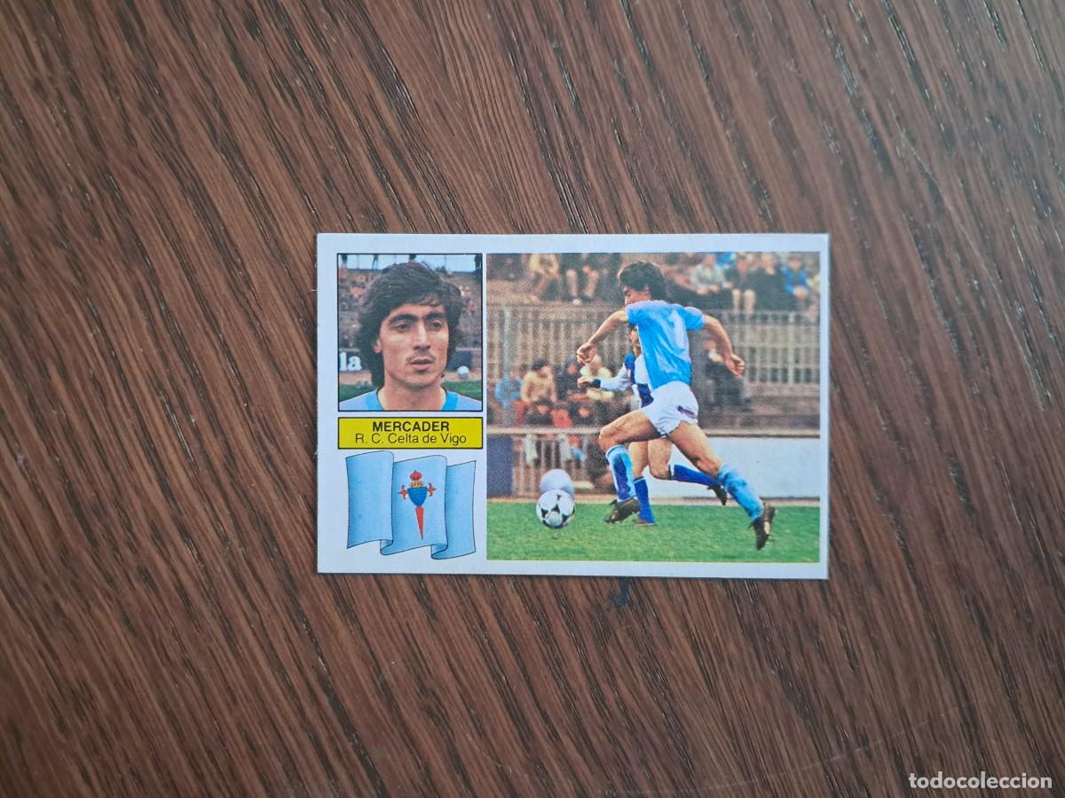 Figurine di Calcio: cromo de futbol, edic. Este, liga 82-83, Mercader, Celta de Vigo. sin pegar.