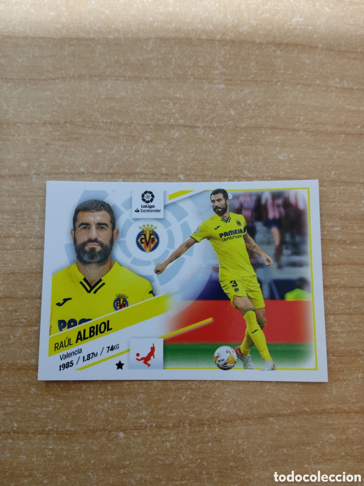 Figurine di Calcio: 8 RAUL ALBIOL VILLARREAL LIGA ESTE 2022 2023