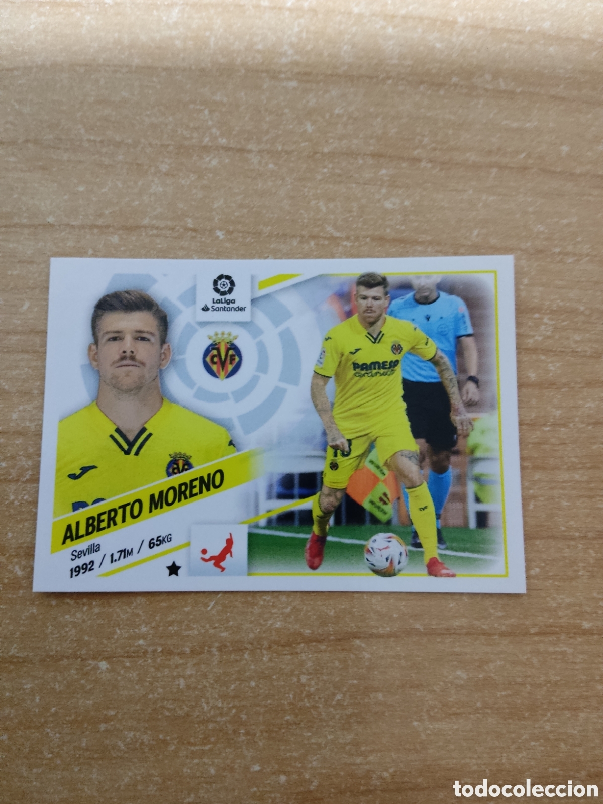 Figurine di Calcio: 10 ALBERTO MORENO VILLARREAL LIGA ESTE 2022 2023