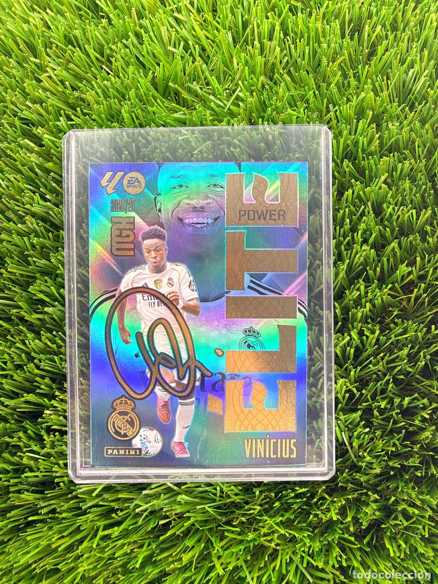 Cromos de f&uacute;tbol: N&ordm; 18P Vin&iacute;cius Jr &Eacute;lite Power Real Madrid CF Megacracks 26 27