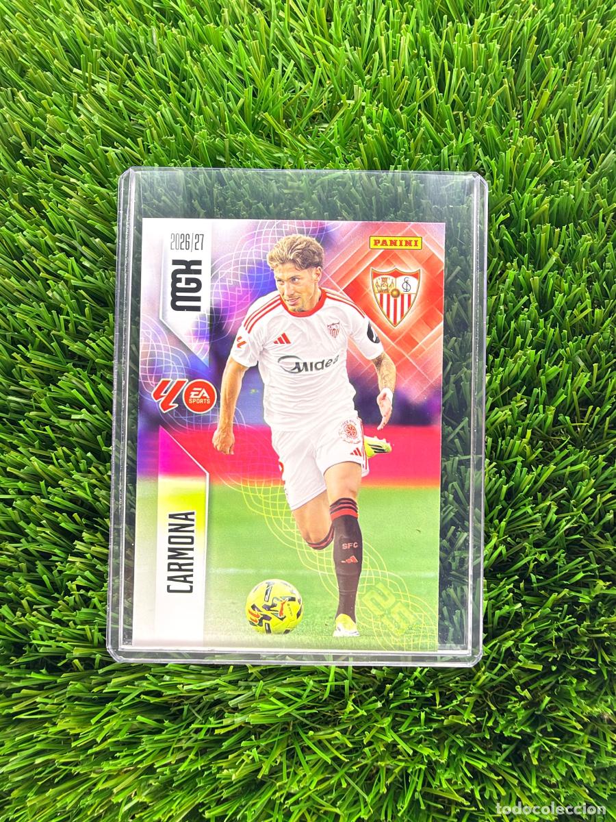Cromos de f&uacute;tbol: N&ordm; 328 Carmona Sevilla FC Megacracks 26 27