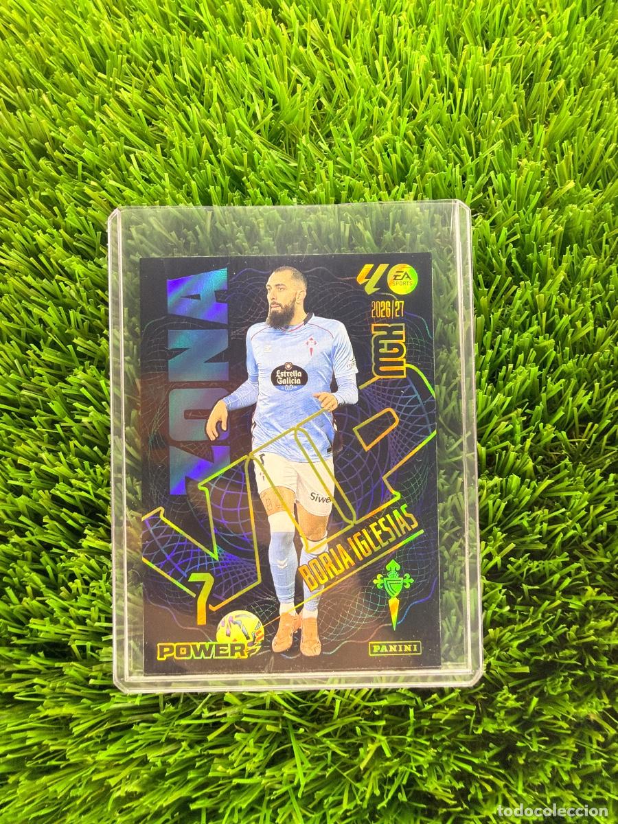 Figurine di Calcio: N&ordm; 389P Borja Iglesias Zona Vip Power RC Celta Megacracks 26 27