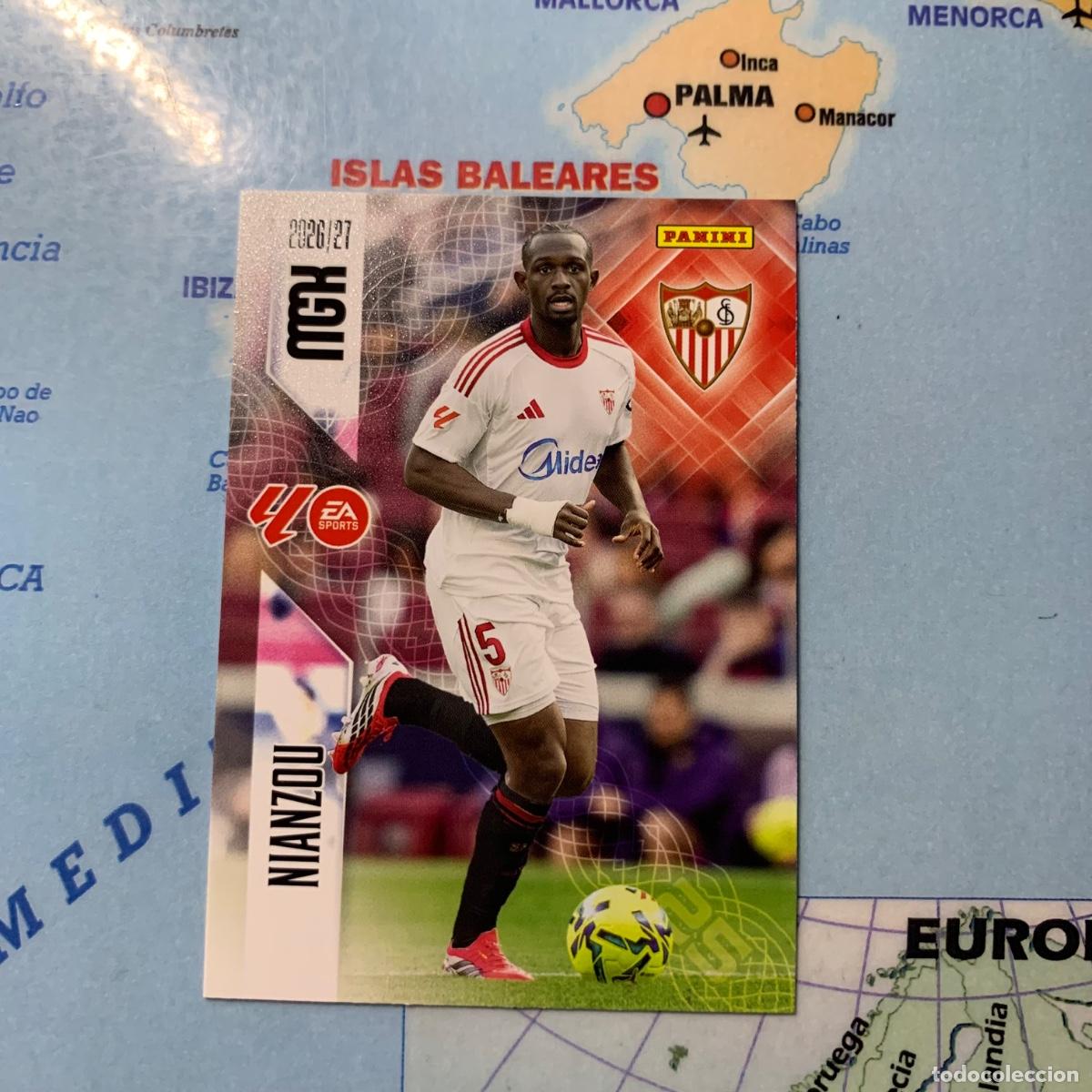 Figurine di Calcio: Nianzou n&uacute;mero 331 del Sevilla megacracks 26-27 2026-2027