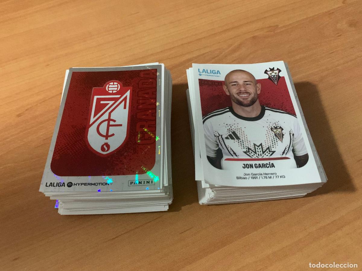Cromos de f&uacute;tbol: LOTE 180 CROMOS LIGA HYPERMOTION 2025 2026 PANINI SIN REPETIR