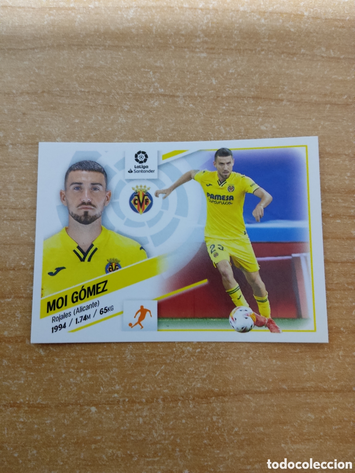 Cromos de f&uacute;tbol: 14 B MOI GOMEZ VILLARREAL LIGA ESTE 2022 2023