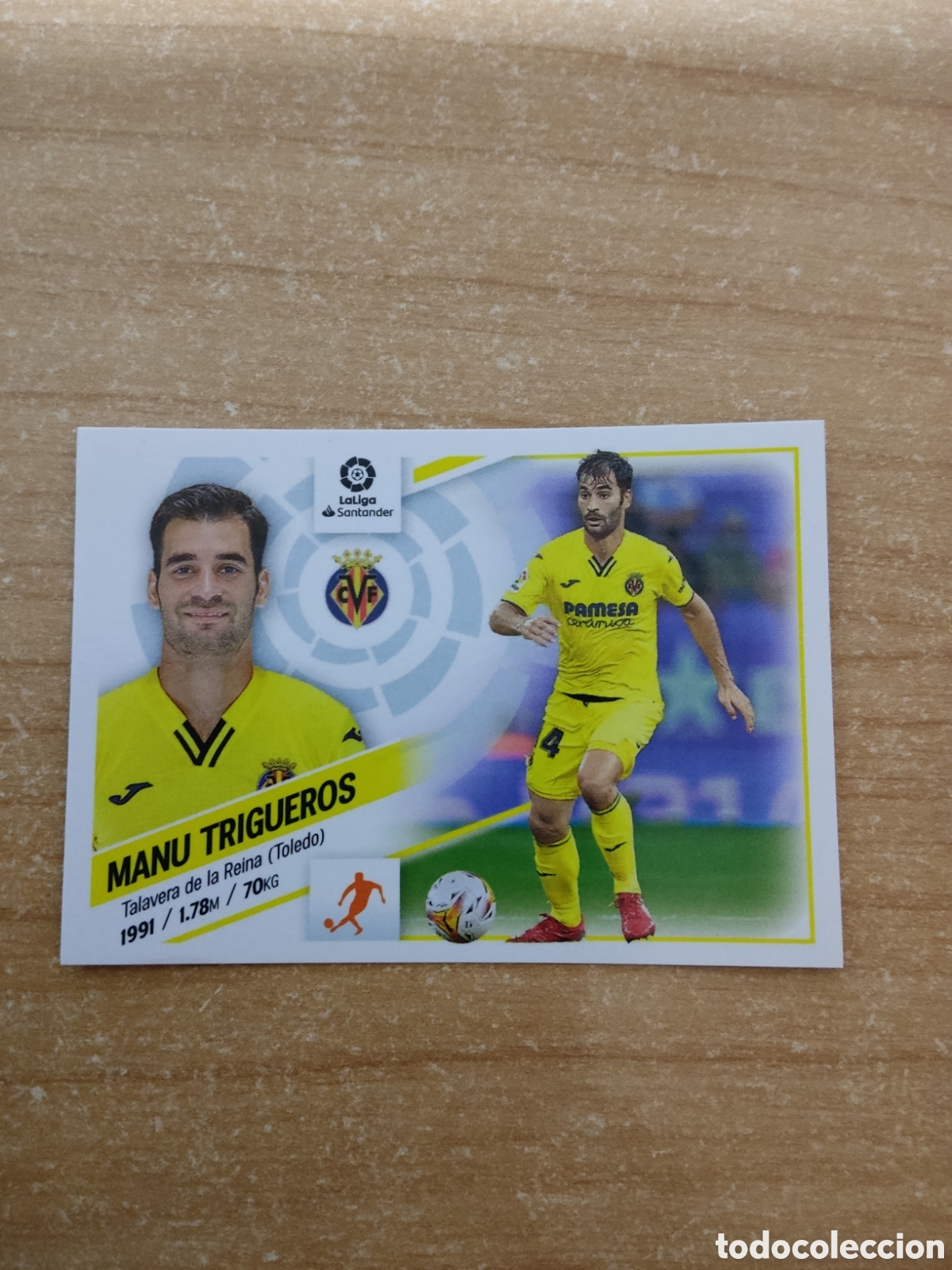 Football Stickers: 16 MANU TRIGUEROS VILLARREAL LIGA ESTE 2022 2023