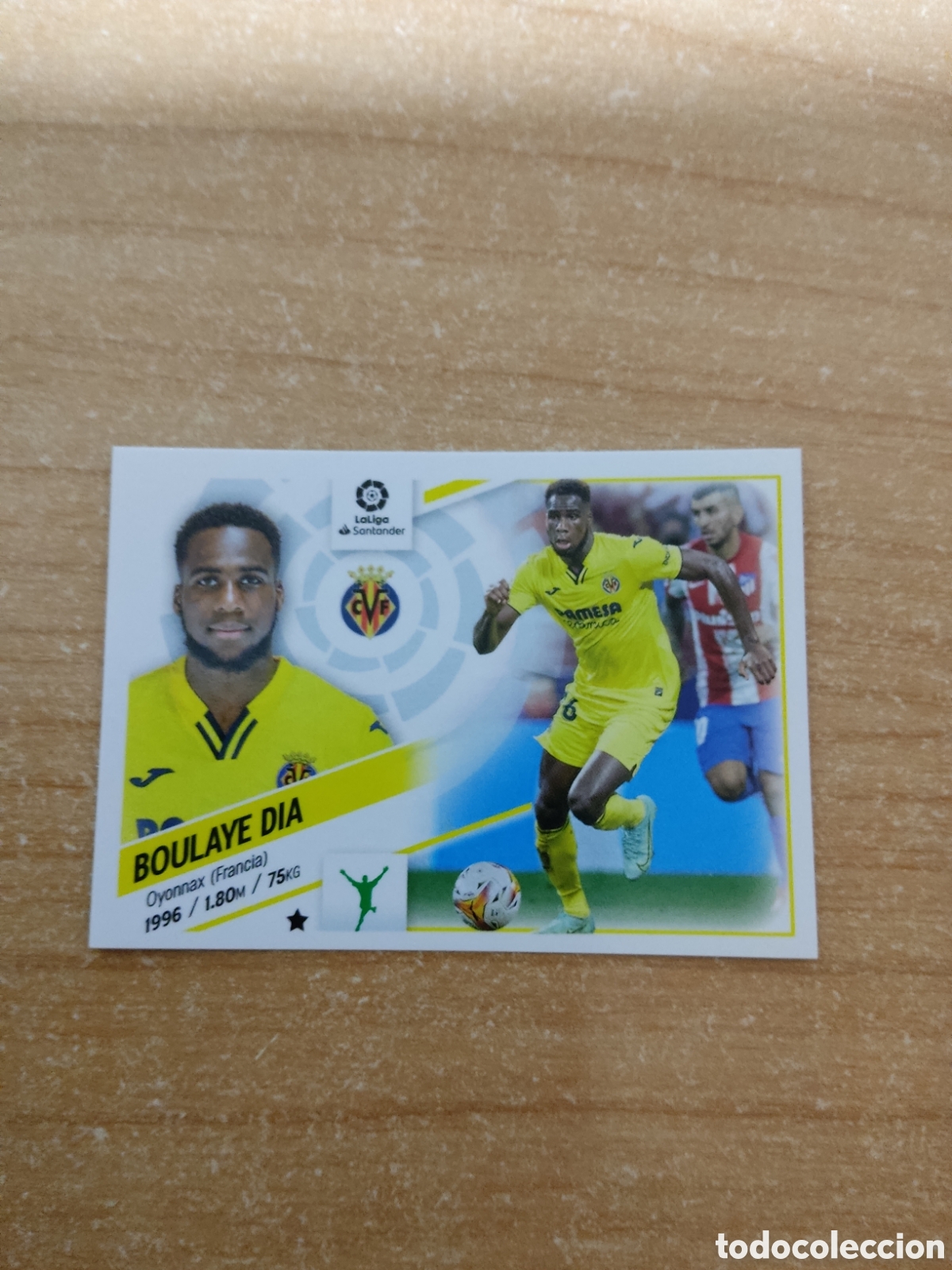 Football Stickers: 17 B BOULAYE DIA VILLARREAL LIGA ESTE 2022 2023