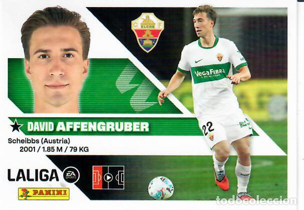 Cromos de f&uacute;tbol: CROMO PANINI LIGA 26 27 - N&ordm; 8 - AFFENGRUBER - ELCHE