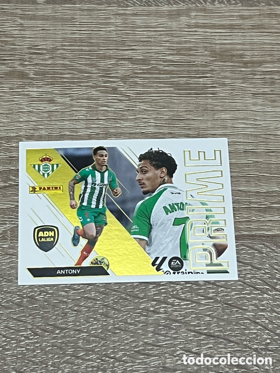 Cromos de f&uacute;tbol: Antony cromo liga este 2026/27 ADN Prime N1