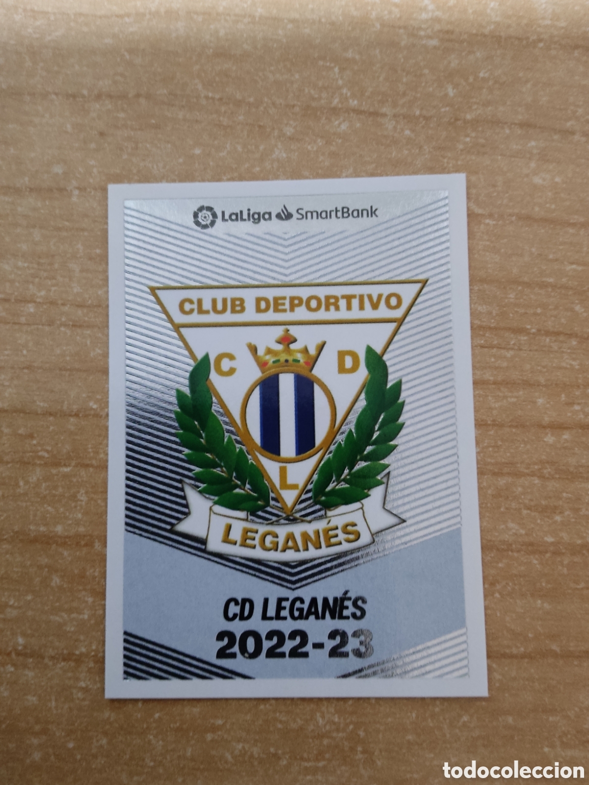 Cromos de f&uacute;tbol: 11 ESCUDO CD LEGANES LIGA ESTE 2022 2023