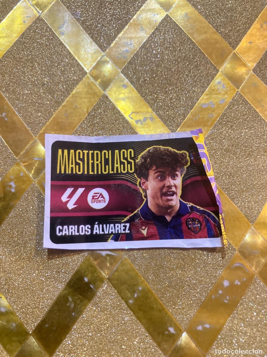 Fu&szlig;ball-Sticker: CROMO DE FUTBOL CARLOS ALVAREZ LEVANTE MASTERCLASS CHICLE LIGA 2026 2027 PANINI !