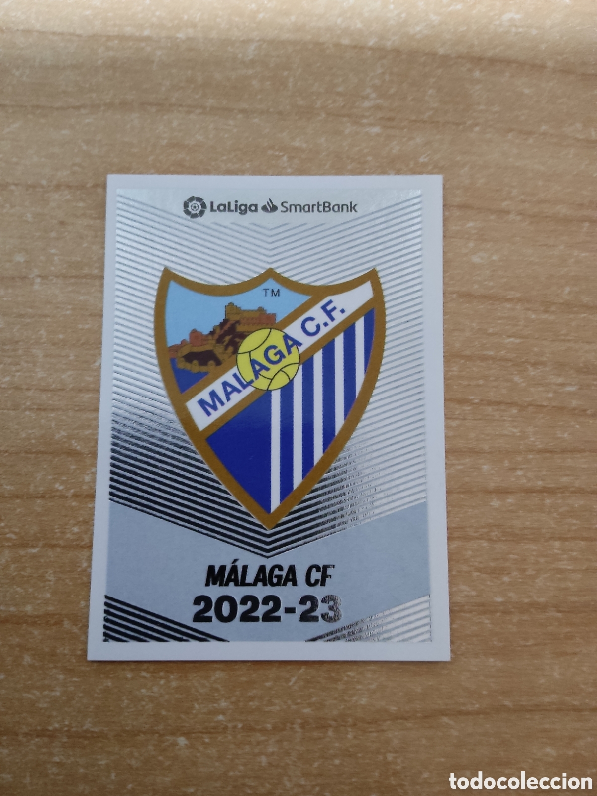 Fu&szlig;ball-Sticker: 14 ESCUDO MALAGA LIGA ESTE 2022 2023
