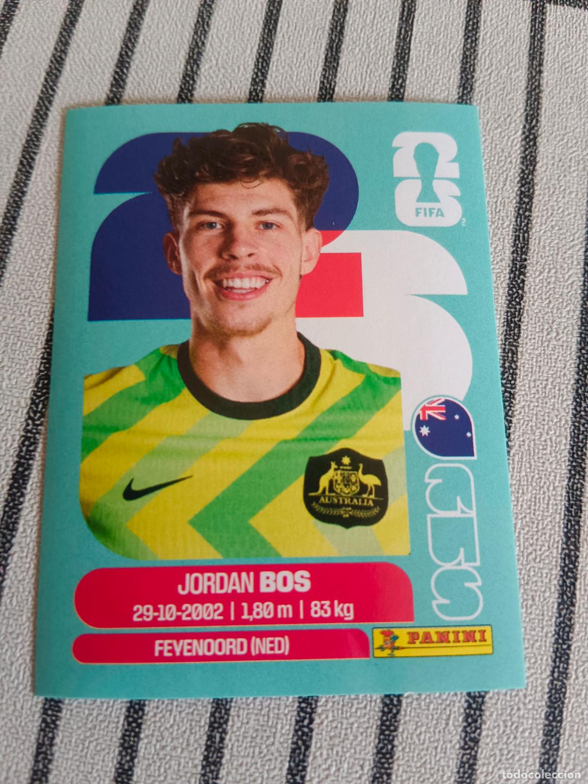 Fu&szlig;ball-Sticker: MUNDIAL 2026 ESTADOS UNIDOS USA MEXICO MEJICO CANADA AUS 6 AUS6 JORDAN BOS AUSTRALIA FIFA