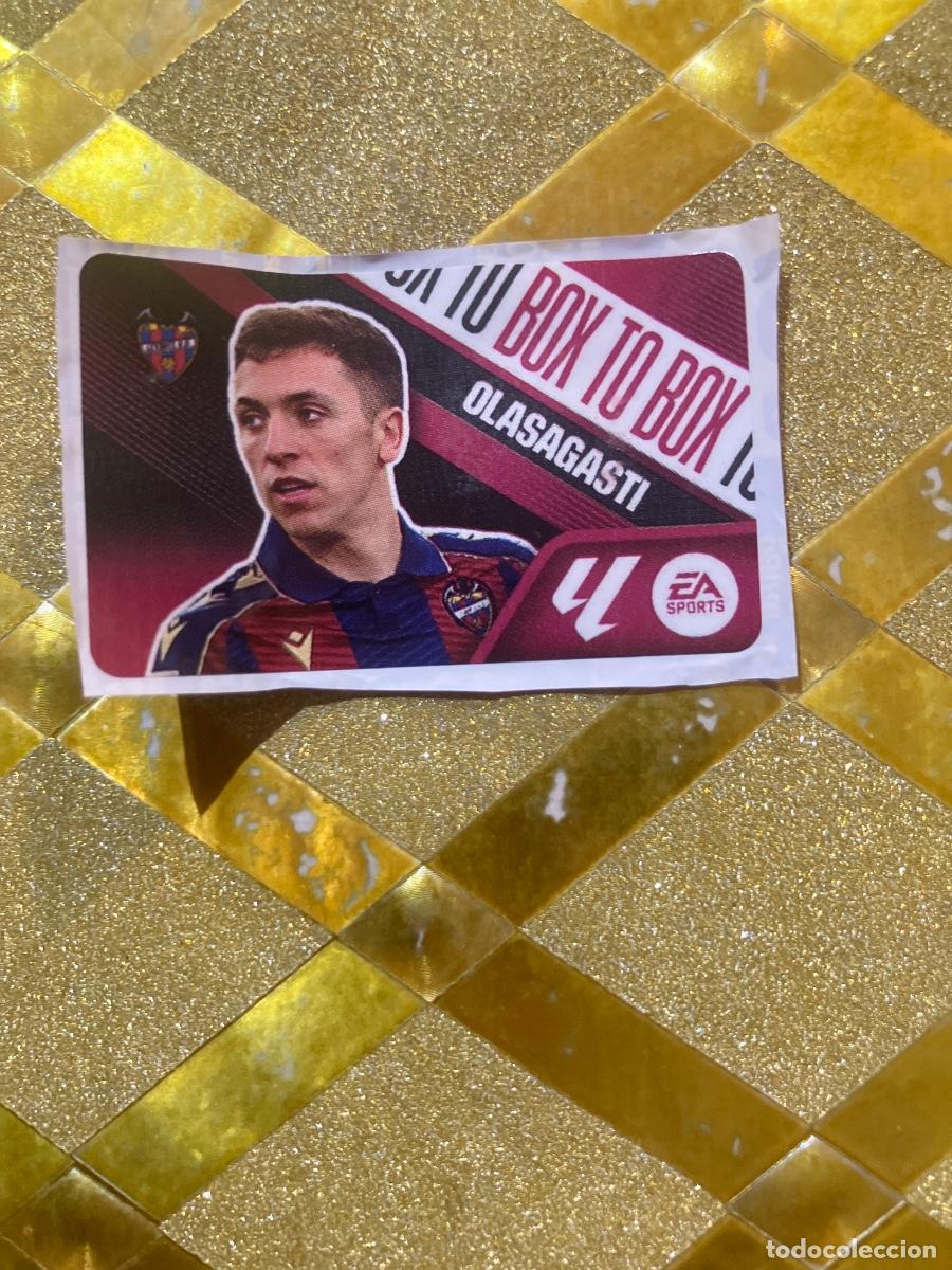 Fu&szlig;ball-Sticker: CROMO DE FUTBOL OLASAGASTI LEVANTE BOX TO BOX CHICLE LIGA 2026 2027 PANINI !
