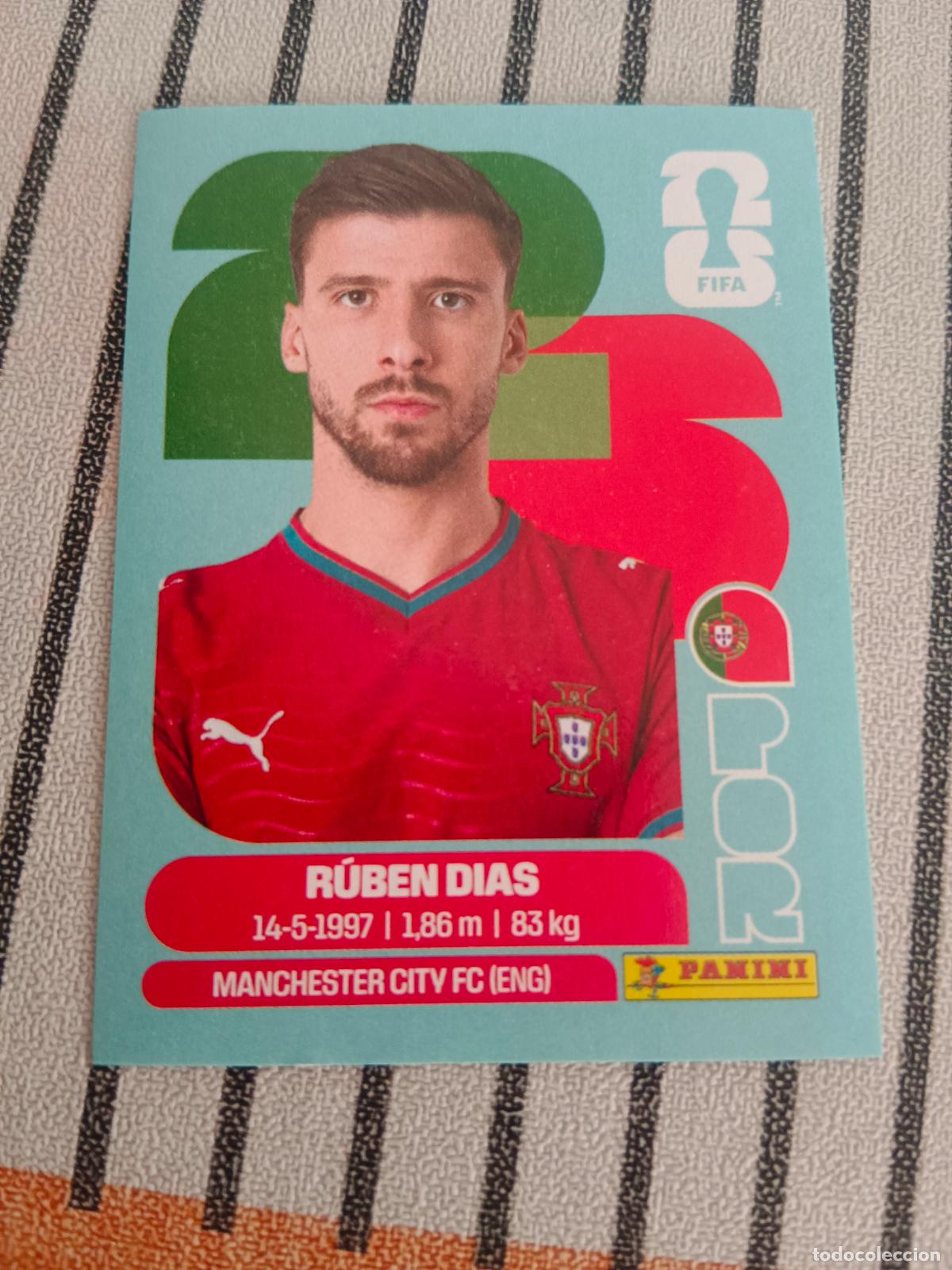Fu&szlig;ball-Sticker: MUNDIAL 2026 ESTADOS UNIDOS USA MEXICO MEJICO CANADA POR 4 POR4 RUBEN DIAS PORTUGAL FIFA