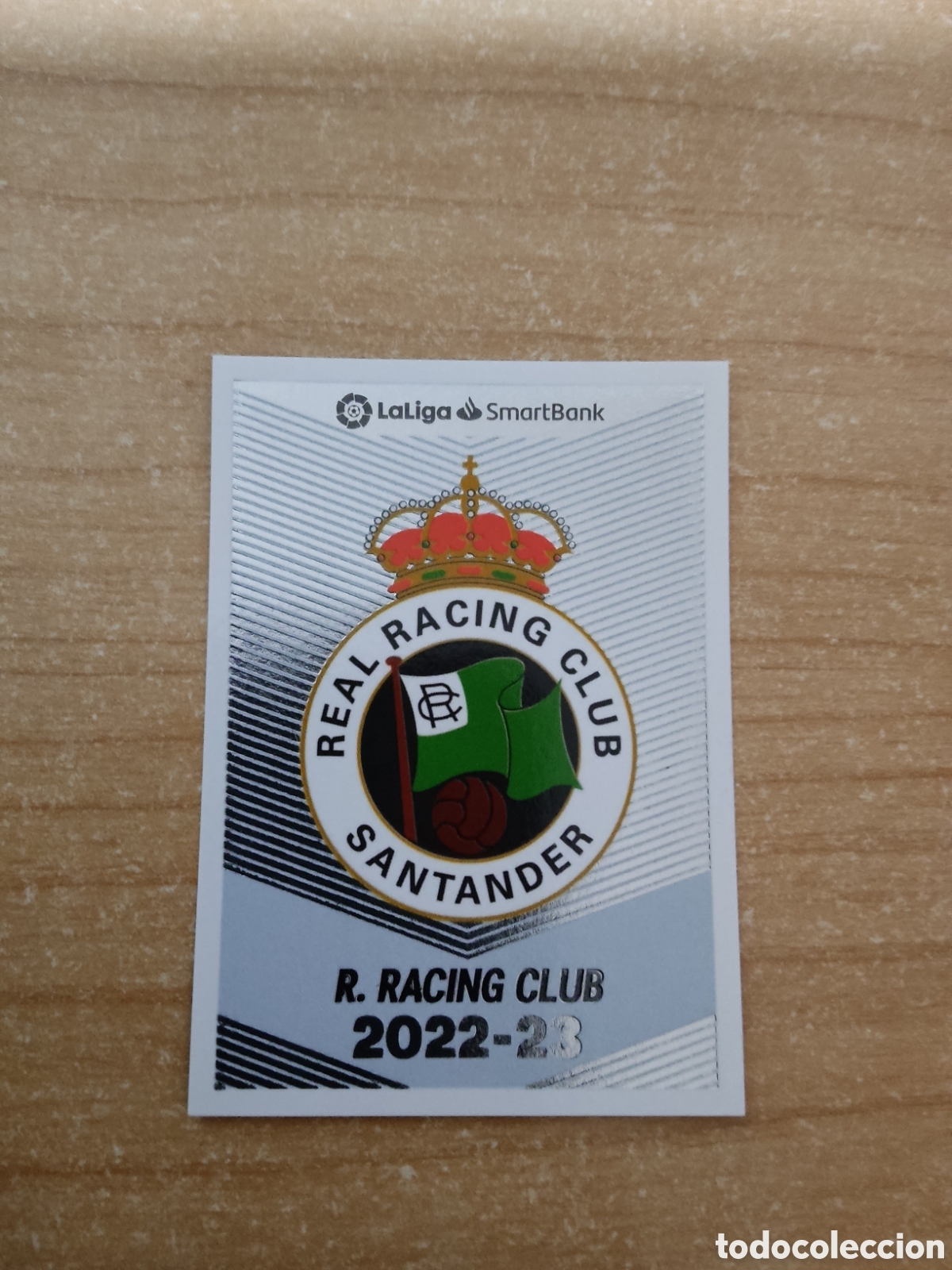 Fu&szlig;ball-Sticker: 18 ESCUDO RACING SANTANDER LIGA ESTE 2022 2023