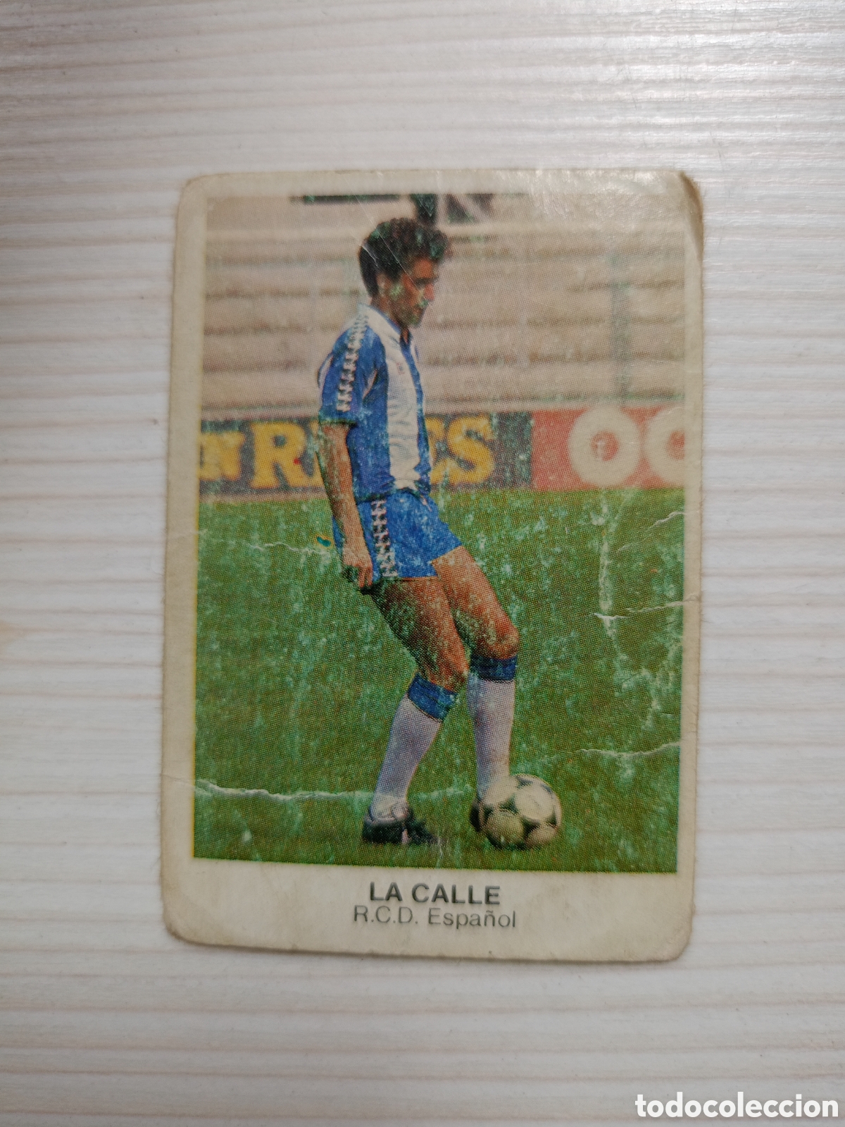 Cromos de f&uacute;tbol: LA CALLE ESPA&Ntilde;OL CANO 1983 1984 CROMO FUTBOL 83 84 LIGA