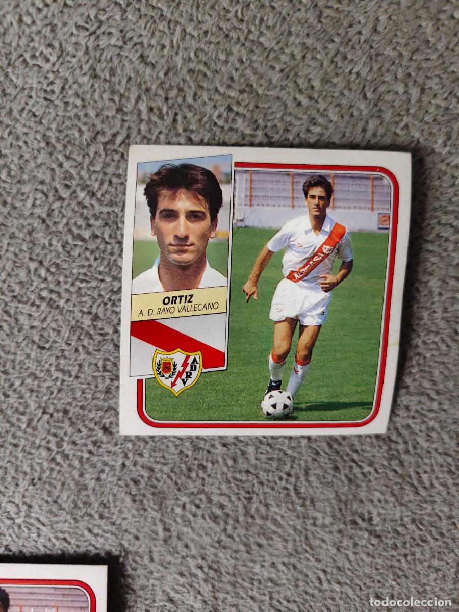 Cromos de f&uacute;tbol: EDICIONES ESTE 89 90 ORTIZ A.D. RAYO VALLECANO 1989 1990 DESPEGADO RECUPERADO ALBUM AAQ