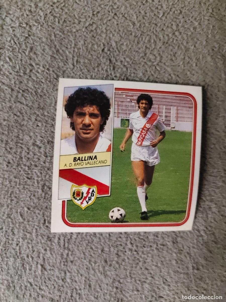 Cromos de f&uacute;tbol: EDICIONES ESTE 89 90 BALLINA A.D. RAYO VALLECANO 1989 1990 DESPEGADO RECUPERADO ALBUM AAQ