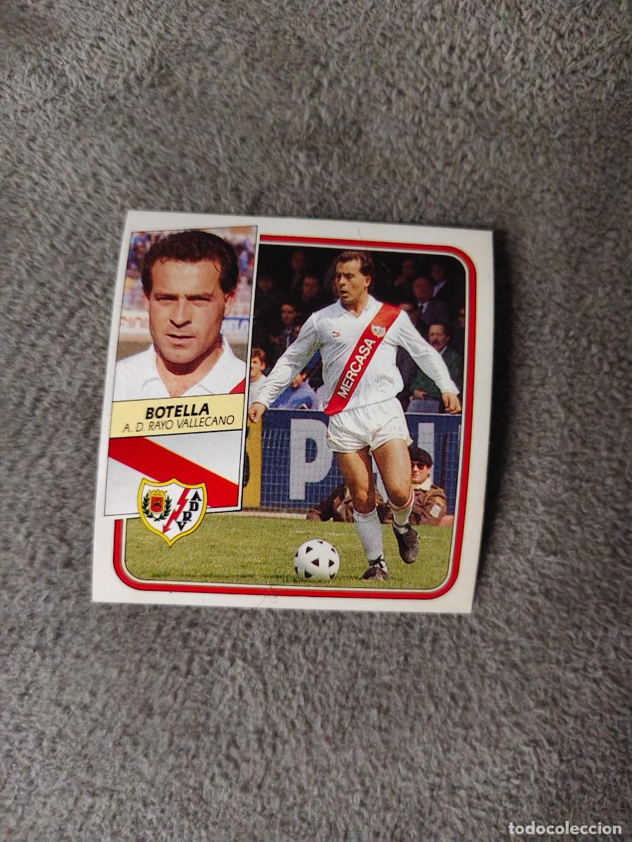 Cromos de f&uacute;tbol: EDICIONES ESTE 89 90 BOTELLA A.D. RAYO VALLECANO 1989 1990 DESPEGADO RECUPERADO ALBUM AAQ