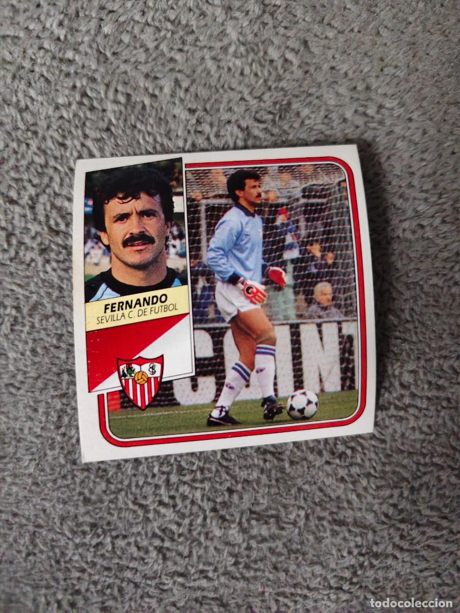 Cromos de f&uacute;tbol: EDICIONES ESTE 89 90 FERNANDO SEVILLA F.C. 1989 1990 DESPEGADO RECUPERADO ALBUM AAQ