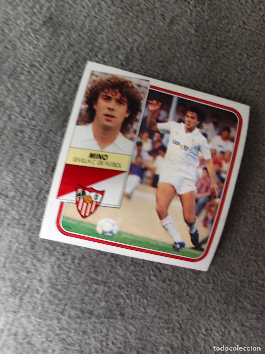 Football Stickers: EDICIONES ESTE 89 90 MINO SEVILLA F.C. 1989 1990 DESPEGADO RECUPERADO ALBUM AAQ