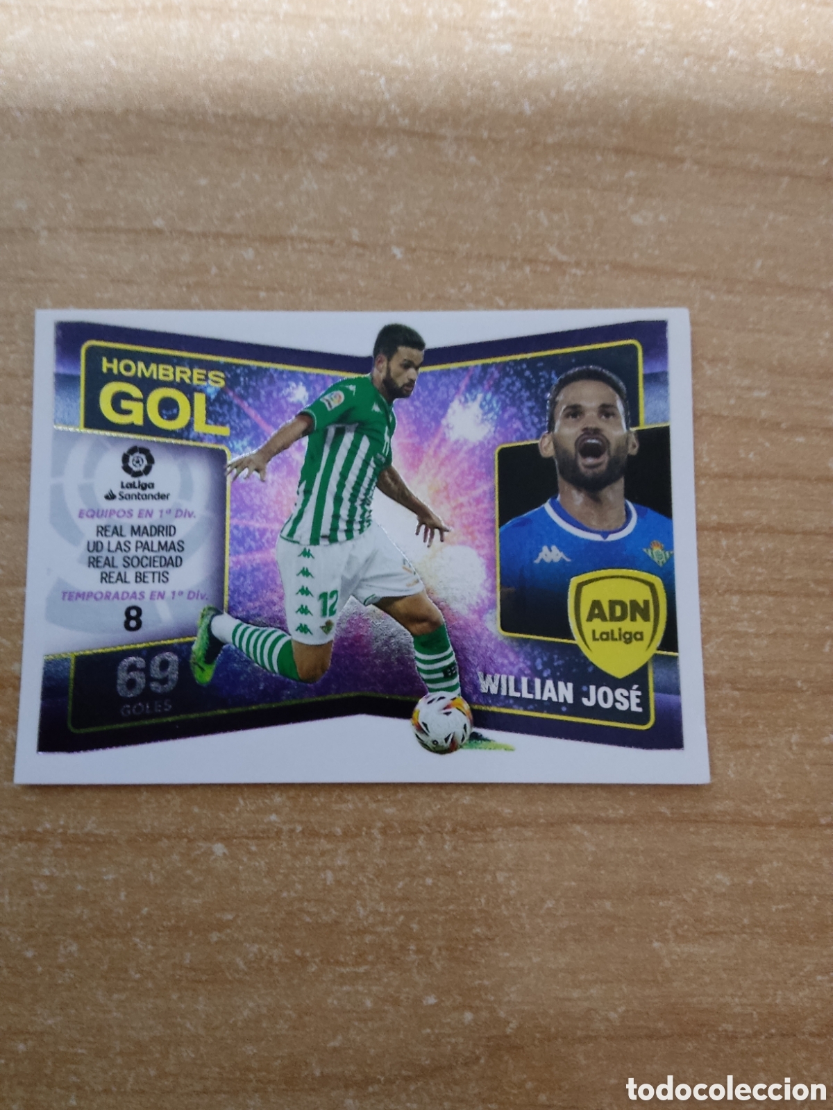 Cromos de f&uacute;tbol: 28 WILLIAN JOSE REAL BETIS HOMBRES GOL LIGA ESTE 2022 2023