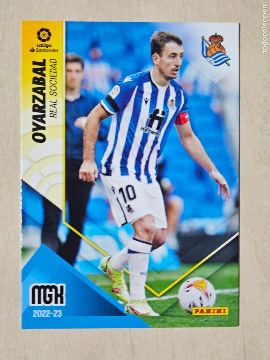 Cromos de f&uacute;tbol: CROMO N&ordm; 294 OYARZABAL - MEGACRACKS 2022 23 - REAL SOCIEDAD