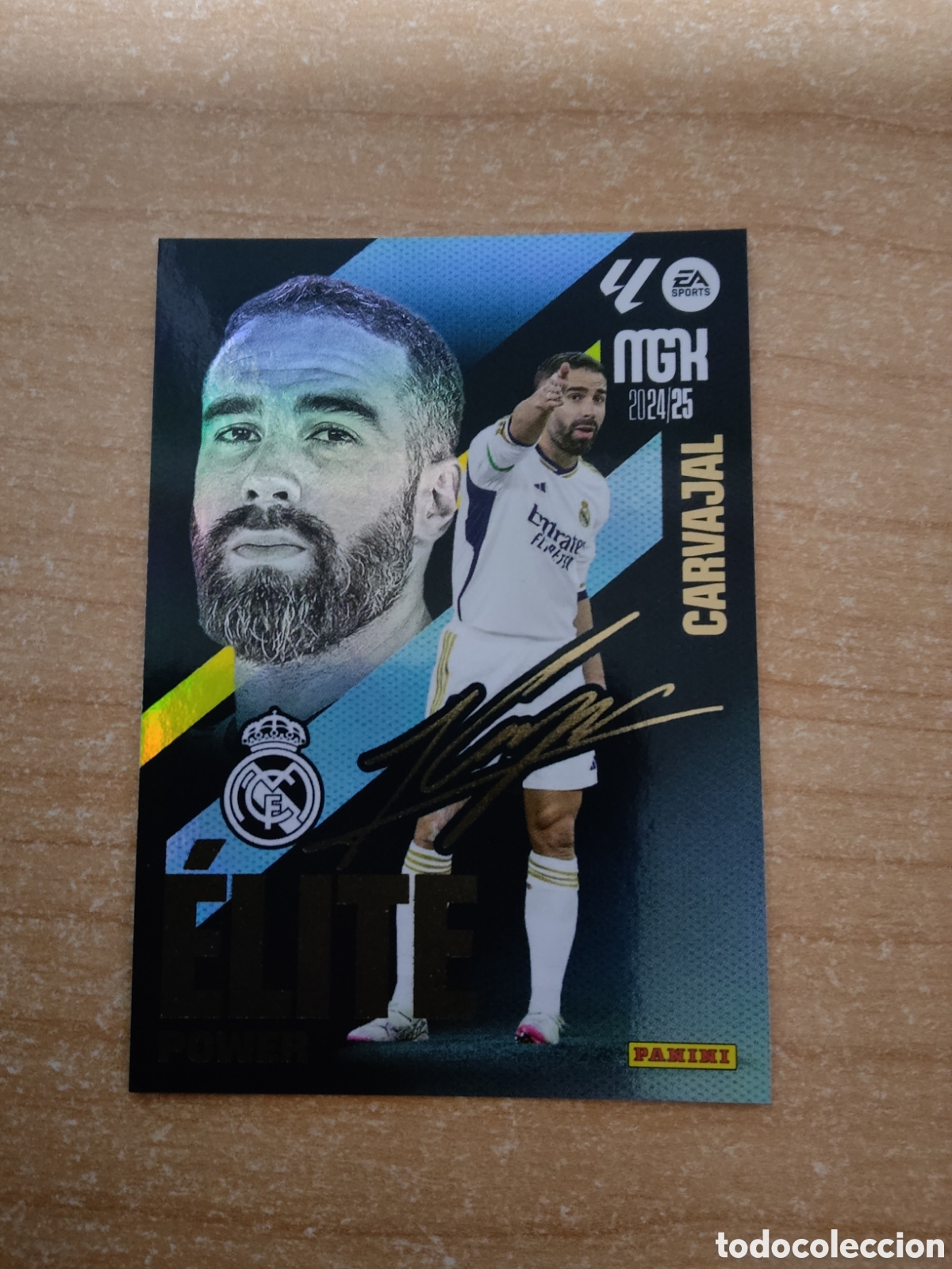 Cromos de f&uacute;tbol: 2 CARVAJAL ELITE POWER REAL MADRID MEGACRACKS 2024 2025
