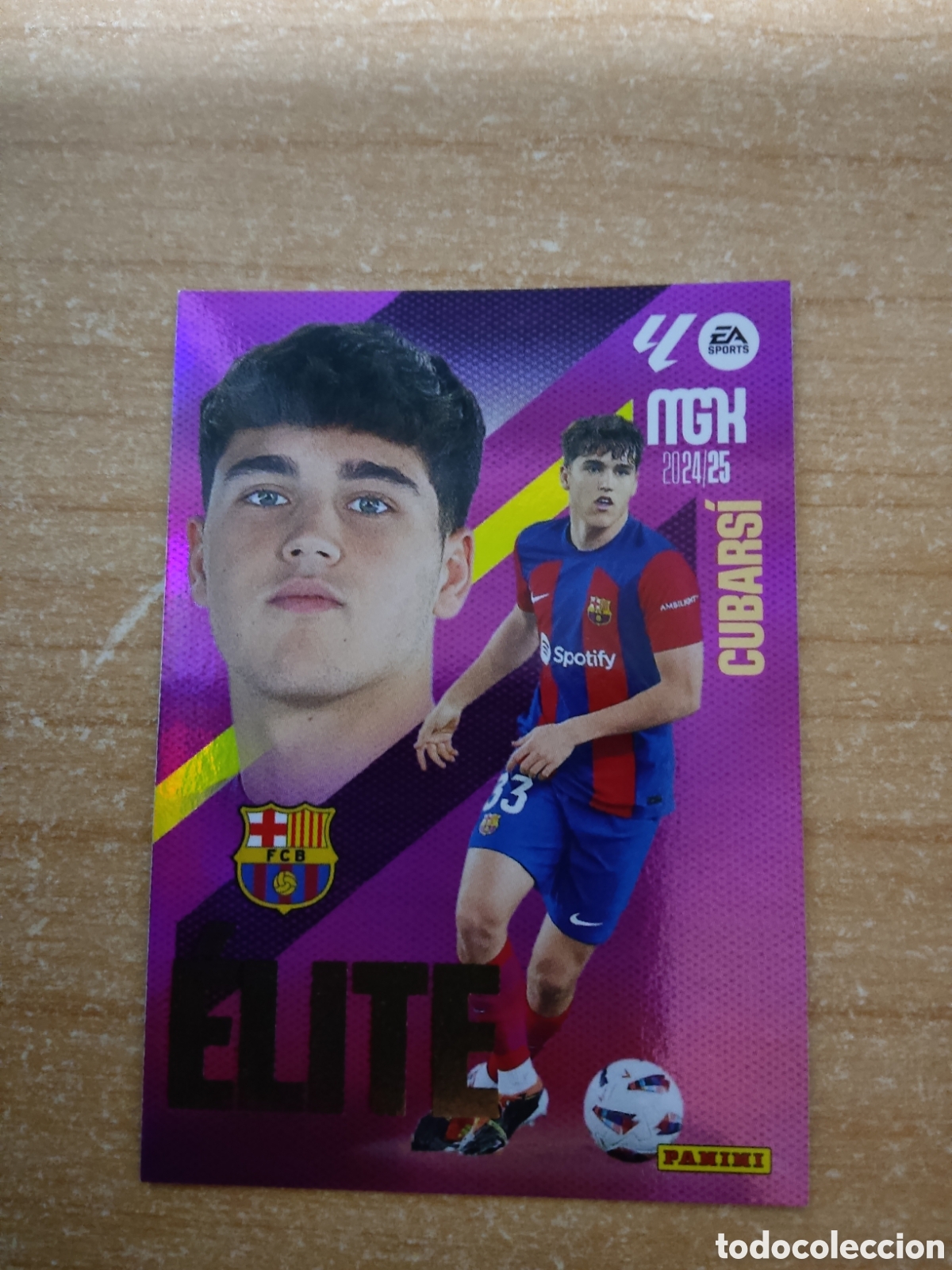 Cromos de f&uacute;tbol: 3 CUBARS&Iacute; ELITE BARCELONA MEGACRACKS 2024 2025