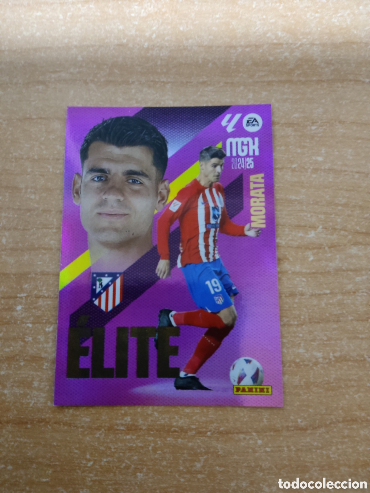 Cromos de f&uacute;tbol: 10 MORATA ELITE ATLETICO MADRID MEGACRACKS 2024 2025