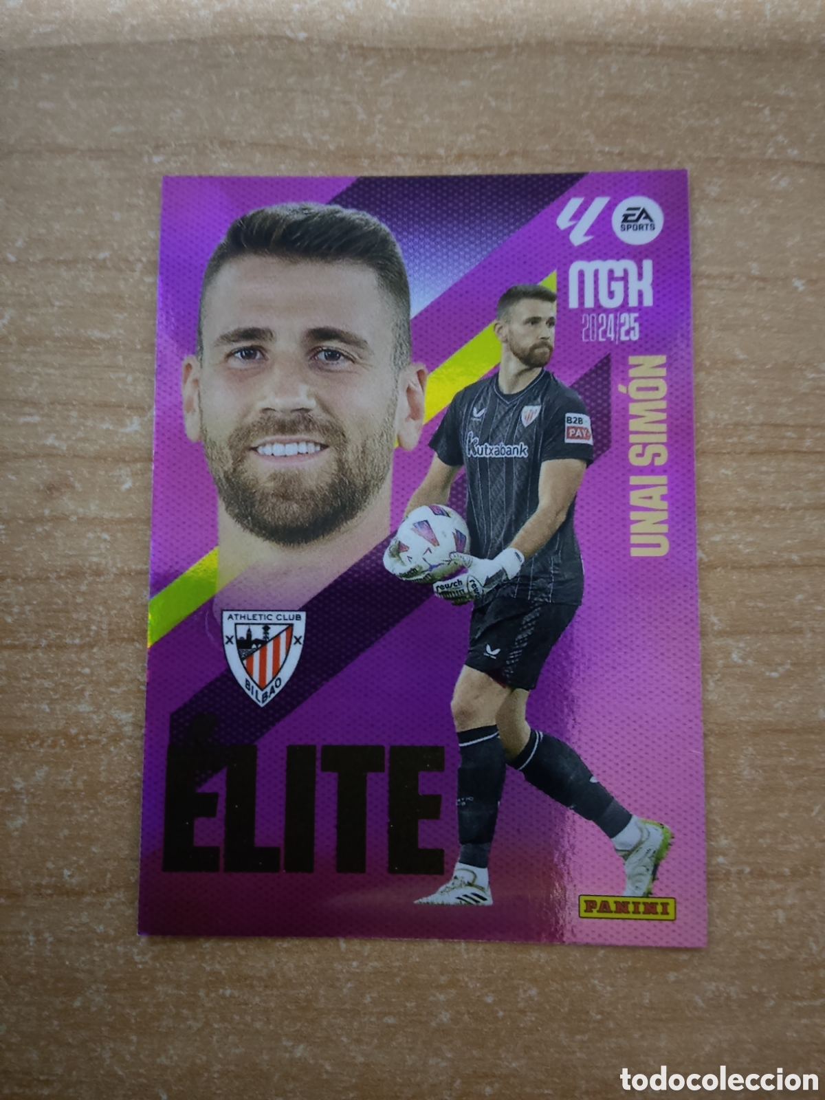 Cromos de f&uacute;tbol: 17 UNAI SIMON ELITE ATHLETIC CLUB MEGACRACKS 2024 2025