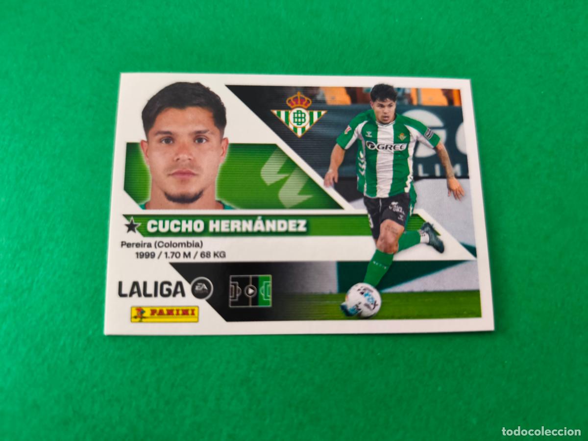 Cromos de f&uacute;tbol: CROMO FUTBOL CUCHO HERNANDEZ REAL BETIS BALOMPIE SIN PEGAR N&ordm; 19 LIGA ESTE 2026-2027/26-27