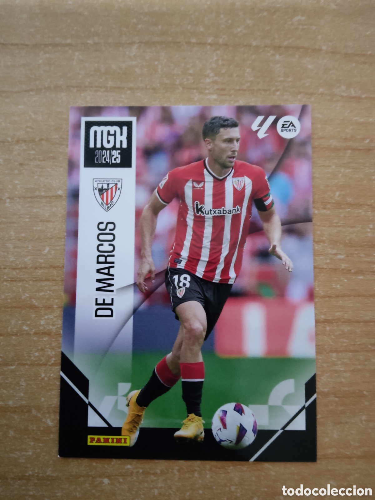 Cromos de f&uacute;tbol: 41 OSCAR DE MARCOS ATHLETIC CLUB MEGACRACKS 2024 2025