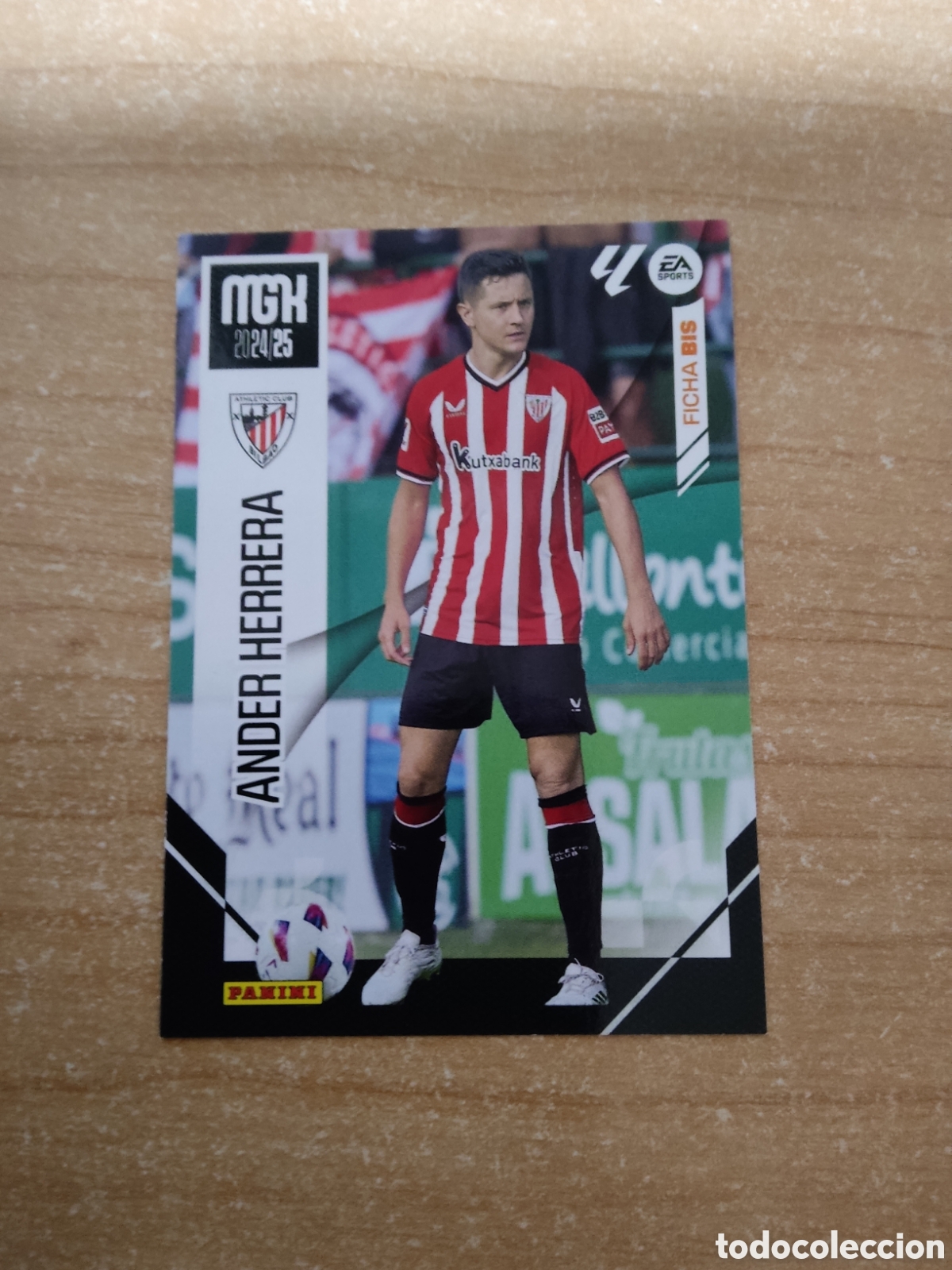 Cromos de f&uacute;tbol: 49 BIS ANDER HERRERA ATHLETIC CLUB MEGACRACKS 2024 2025