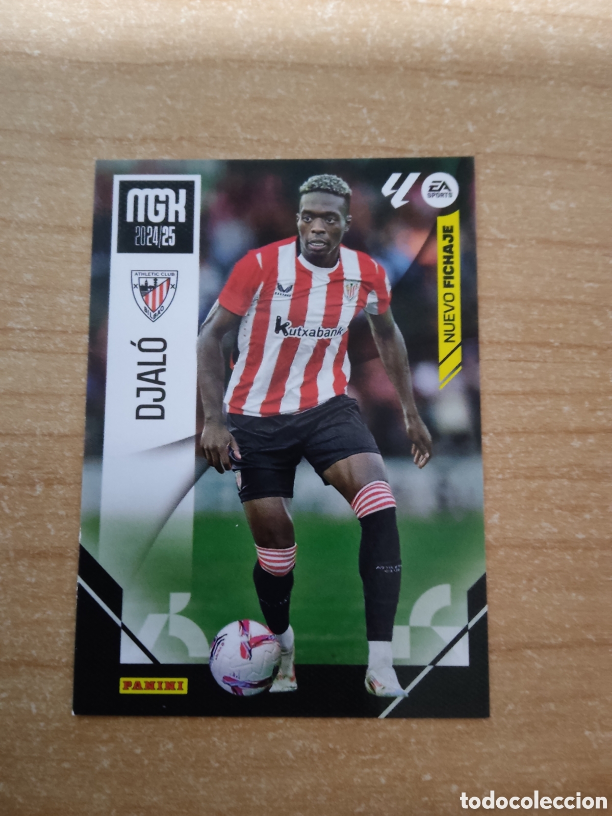 Cromos de f&uacute;tbol: 435 DJALO NUEVO FICHAJE ATHLETIC CLUB MEGACRACKS 2024 2025