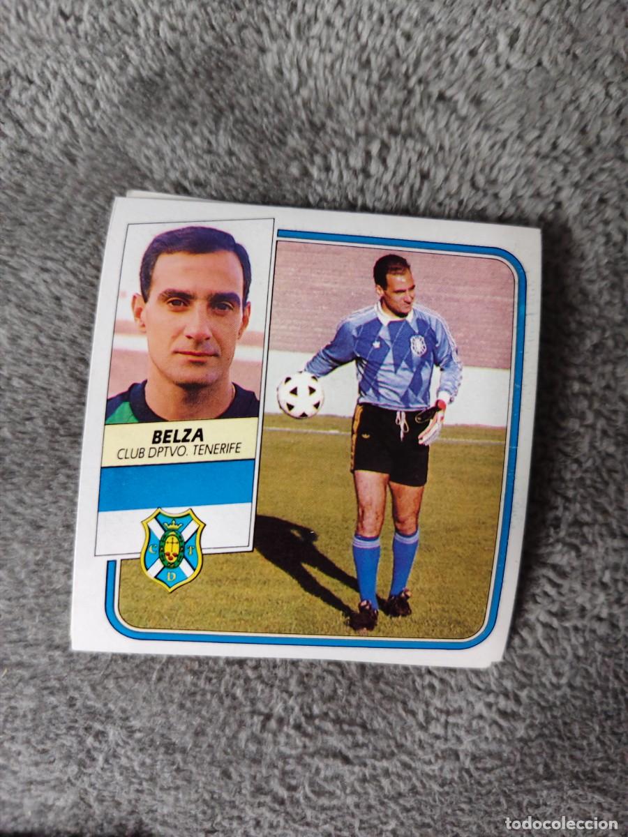 Cromos de f&uacute;tbol: EDICIONES ESTE 89 90 BELZA C.D. TENERIFE 1989 1990 DESPEGADO RECUPERADO ALBUM AAQ