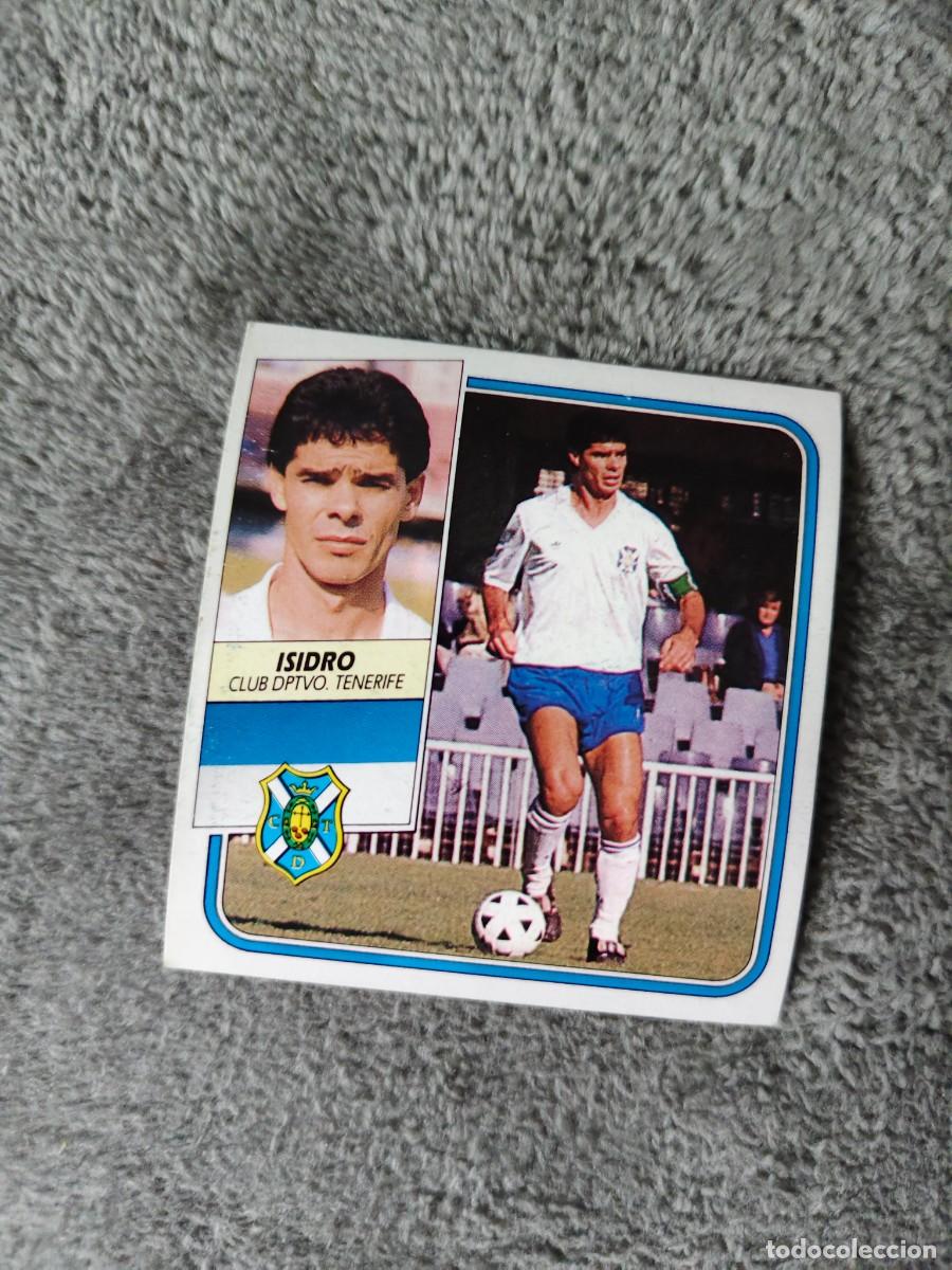 Cromos de f&uacute;tbol: EDICIONES ESTE 89 90 ISIDRO C.D. TENERIFE 1989 1990 DESPEGADO RECUPERADO ALBUM AAQ