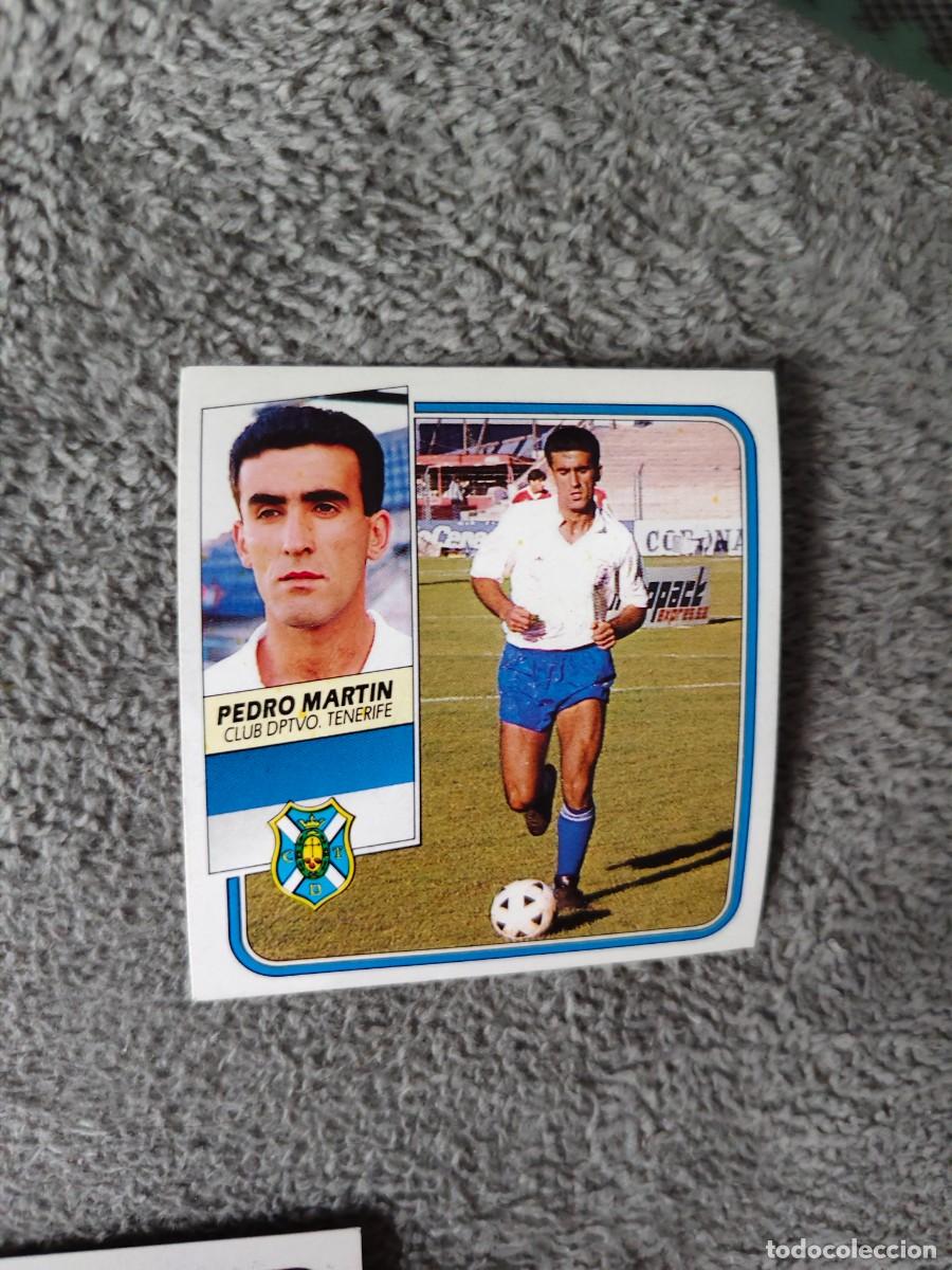 Cromos de f&uacute;tbol: EDICIONES ESTE 89 90 PEDRO MARTIN C.D. TENERIFE 1989 1990 DESPEGADO RECUPERADO ALBUM AAQ