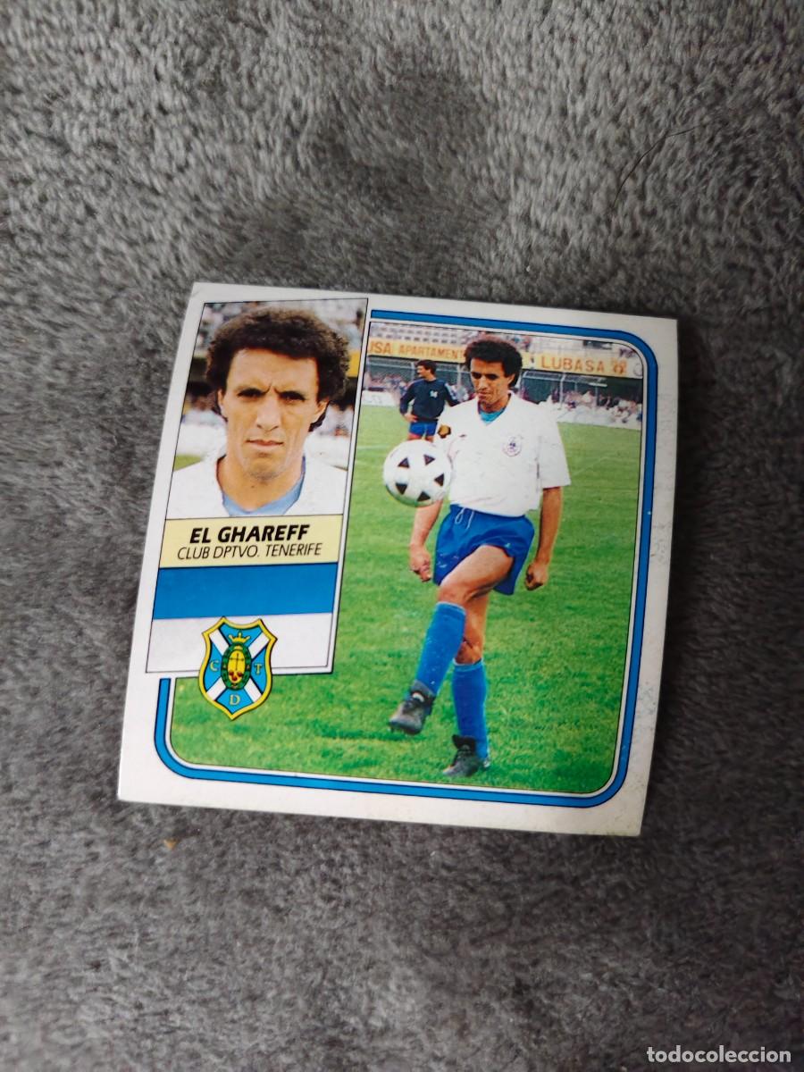 Cromos de f&uacute;tbol: EDICIONES ESTE 89 90 EL GHAREF C.D. TENERIFE 1989 1990 DESPEGADO RECUPERADO ALBUM AAQ