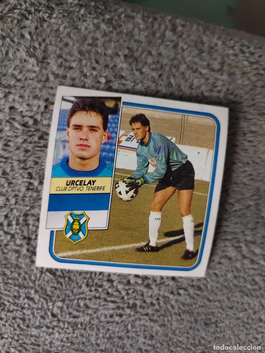 Cromos de f&uacute;tbol: EDICIONES ESTE 89 90 URCELAY C.D. TENERIFE 1989 1990 DESPEGADO RECUPERADO ALBUM AAQ