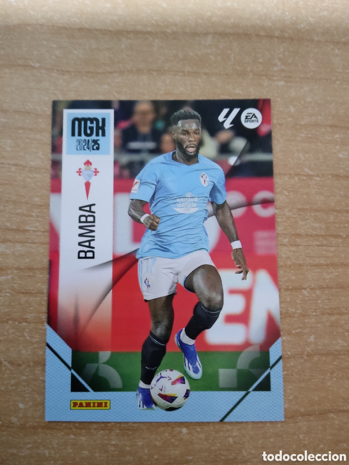 Cromos de f&uacute;tbol: 125 BAMBA CELTA VIGO MEGACRACKS 2024 2025