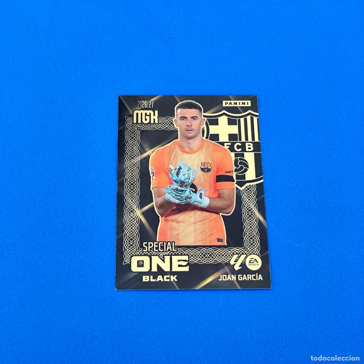 Fu&szlig;ball-Sticker: Megacracks 2026 2027 / 26 27 Special One Black Joan Garc&iacute;a Barcelona